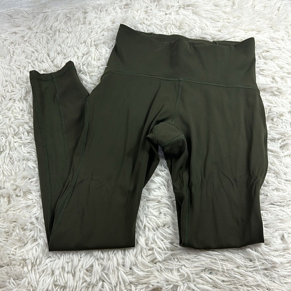 Lululemon Train Times 7/8 Pant *25" Dark Olive - Picture 1 of 5